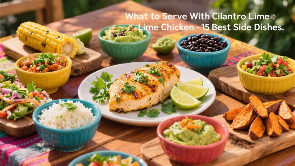 cilantro lime chicken sides