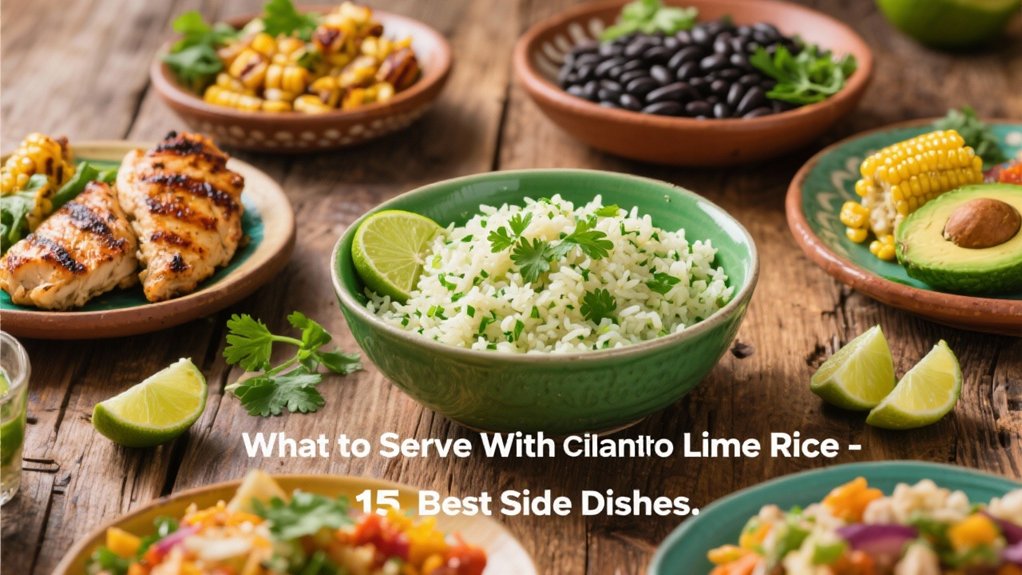 cilantro lime rice pairings