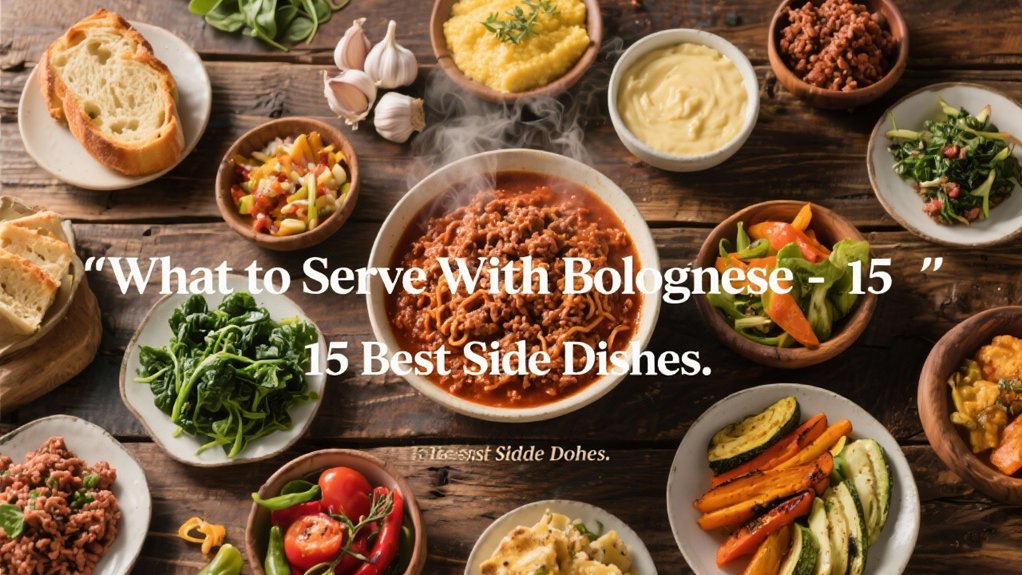 complementary dishes for bolognese