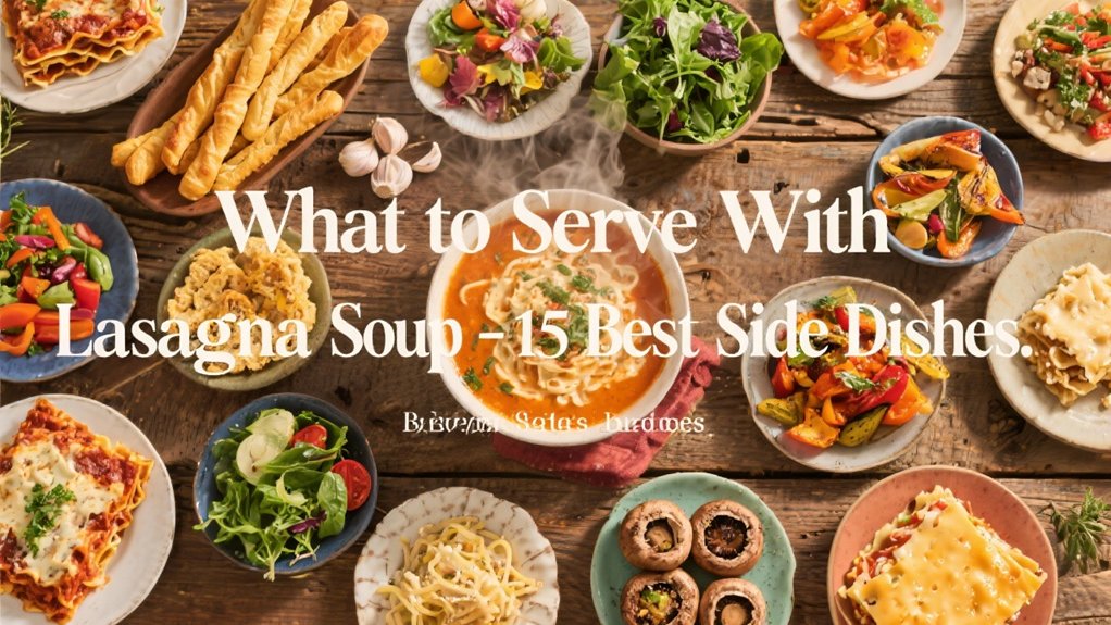 complementary dishes for lasagna