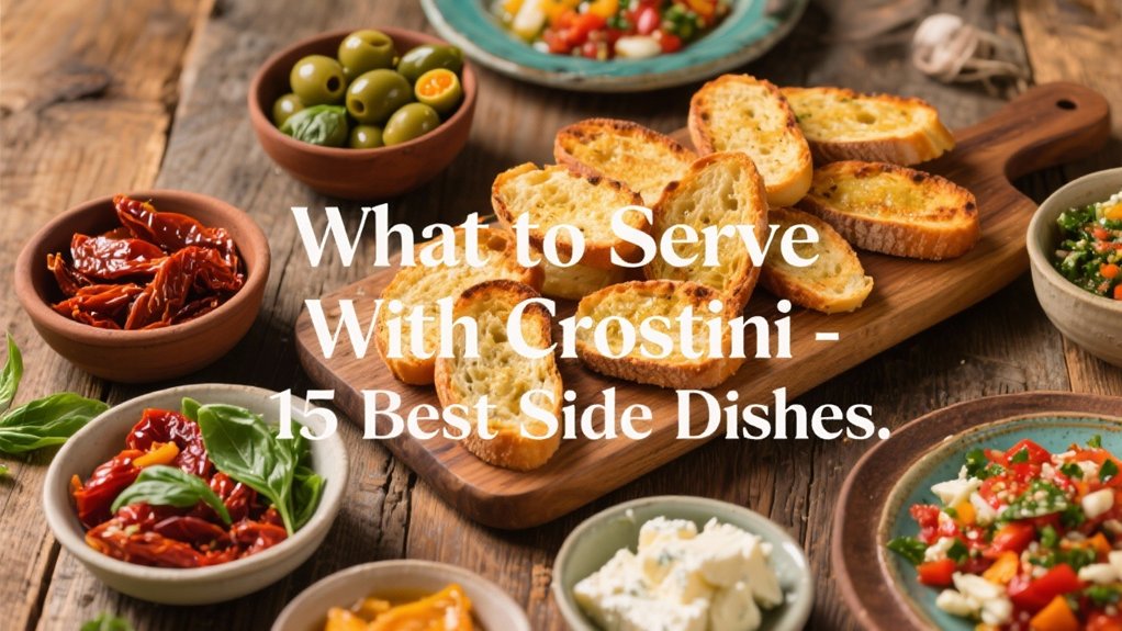 crostini side dish suggestions