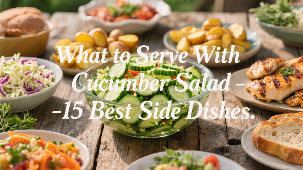 cucumber salad side dishes