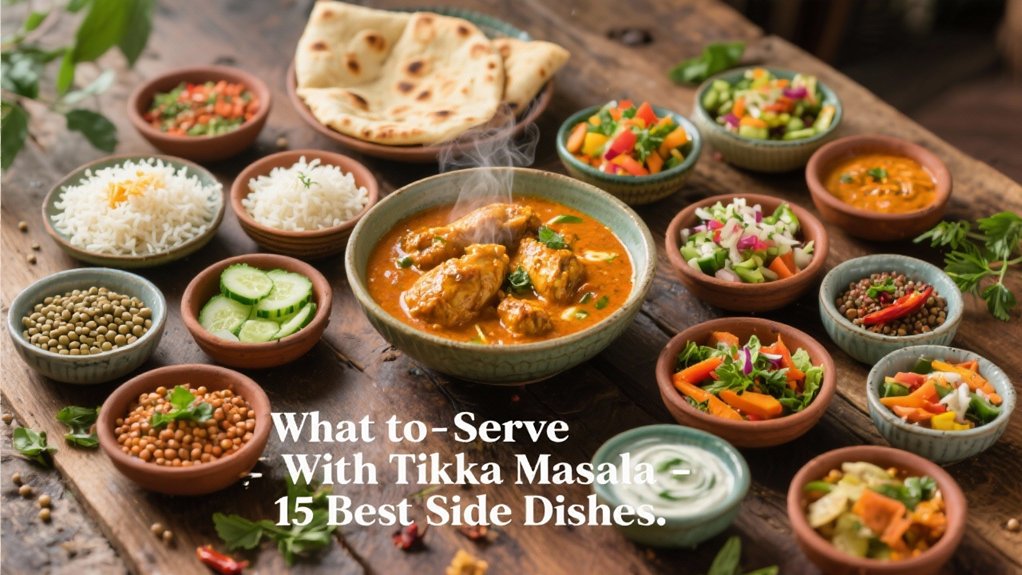 delicious accompaniments for tikka