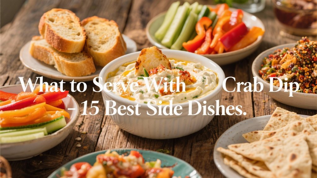 delicious crab dip pairings