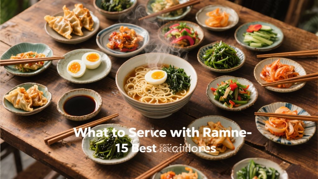 delicious ramen side dishes