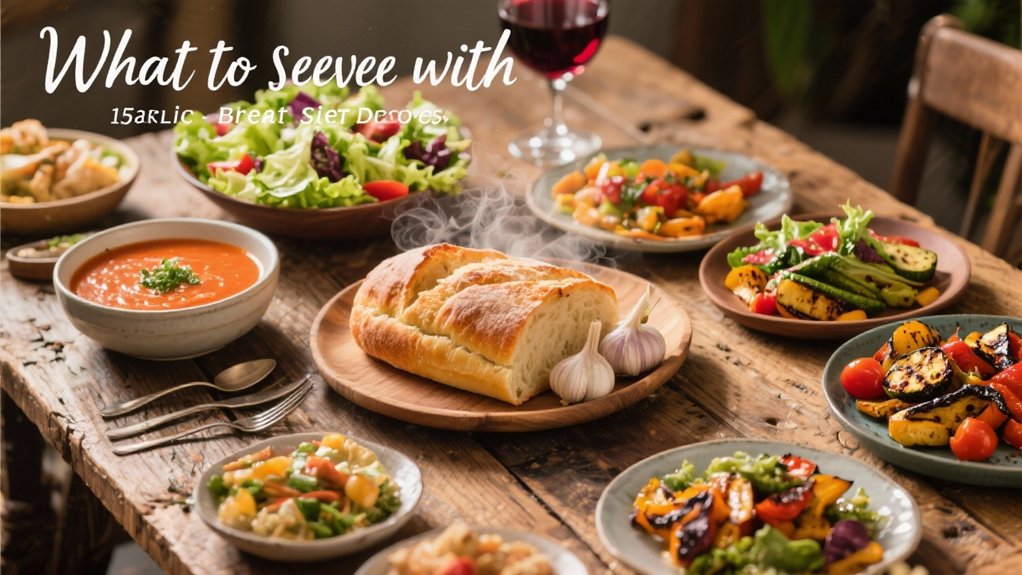 delicious sides for garlic bread