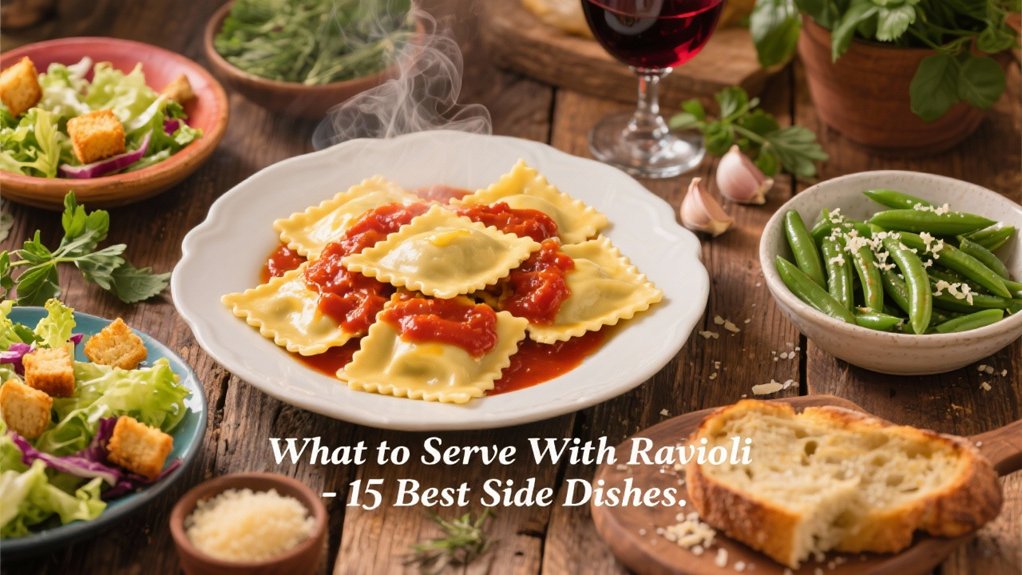 delicious sides for ravioli