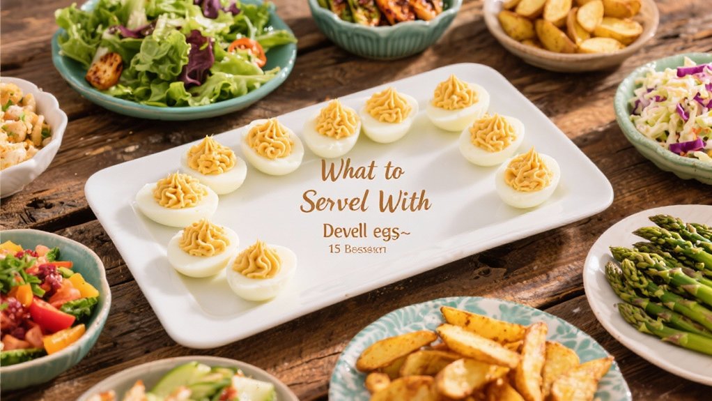 deviled eggs serving suggestions