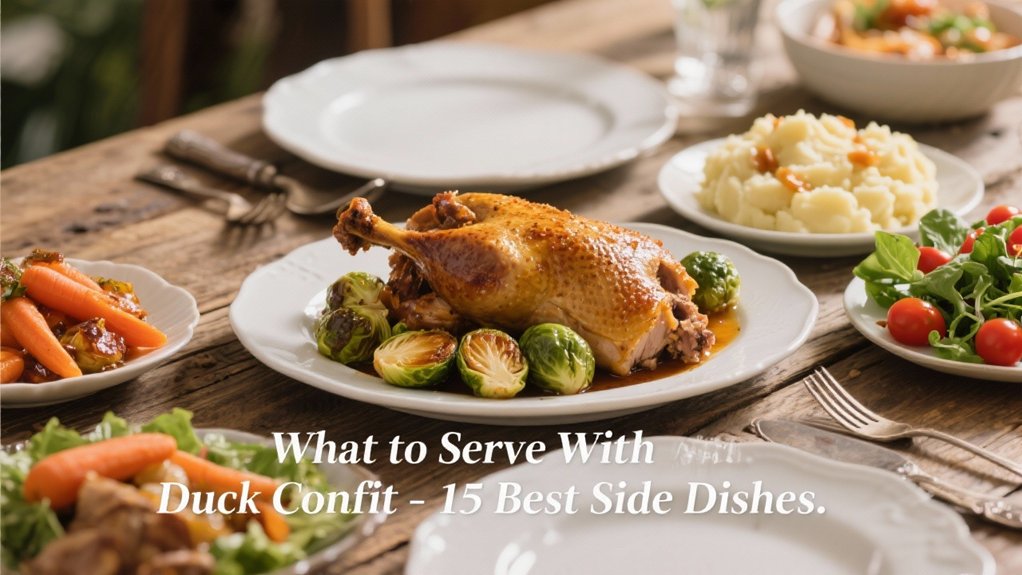 duck confit side dish ideas