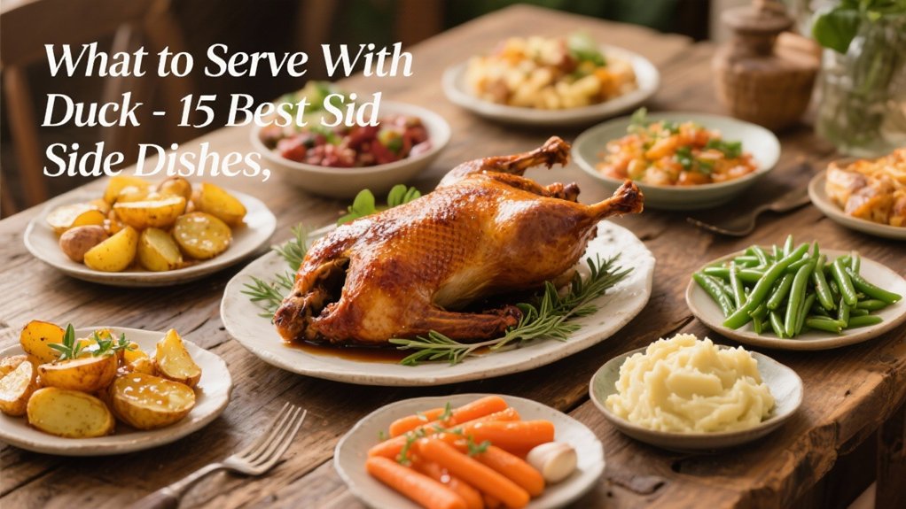 duck side dish suggestions