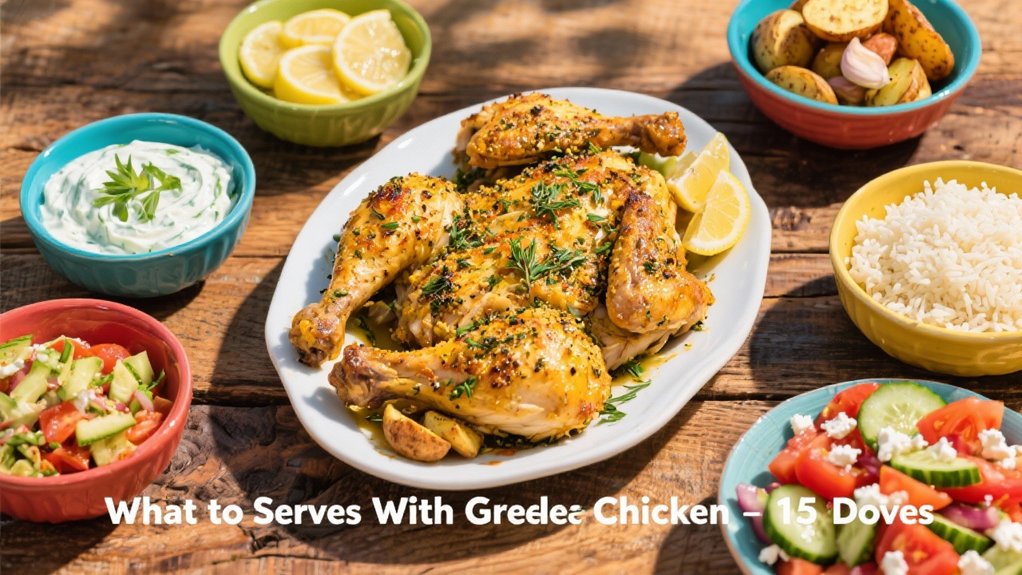 greek chicken side dishes