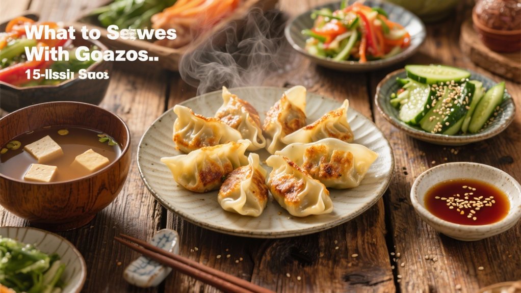 gyoza side dish recommendations