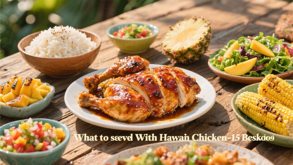 hawaiian chicken side dishes