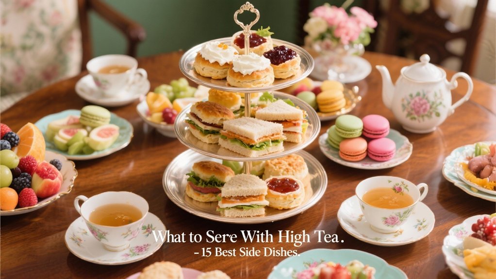 high tea side dishes
