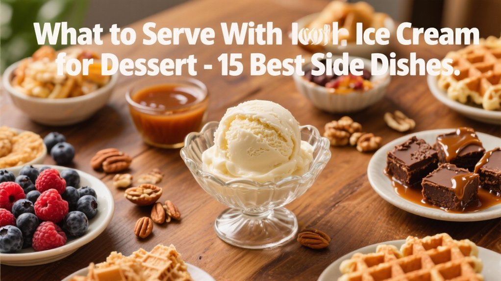 ice cream dessert pairings