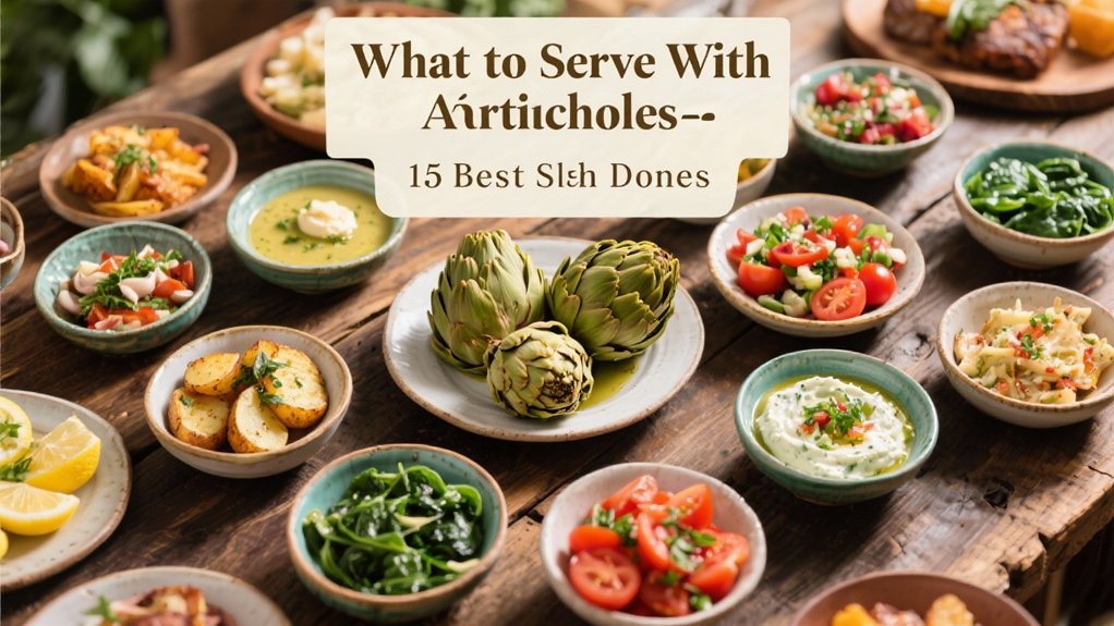 ideal accompaniments for artichokes
