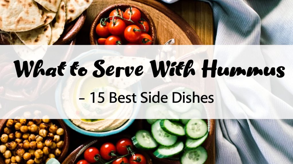 ideal accompaniments for hummus