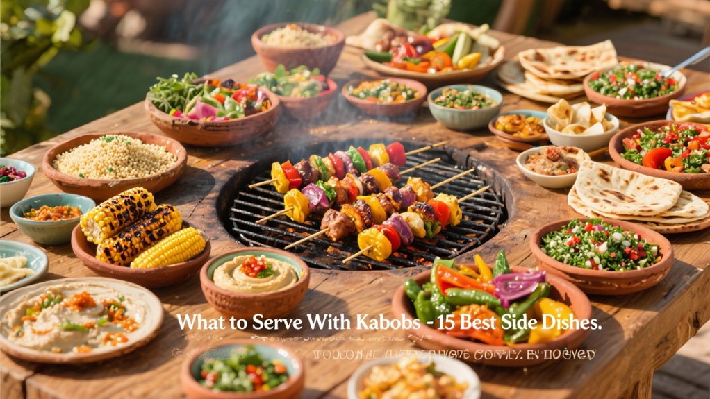 ideal accompaniments for kabobs