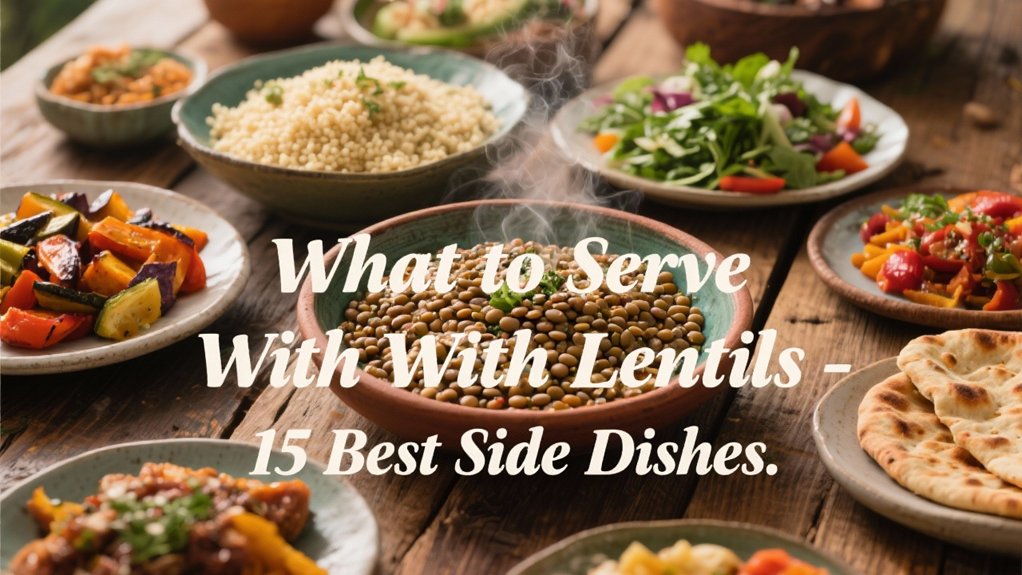 ideal accompaniments for lentils