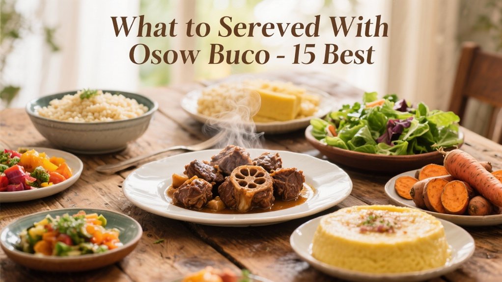 ideal accompaniments for osso buco