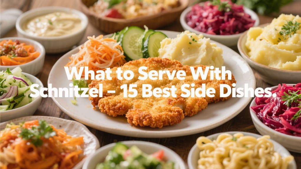 ideal accompaniments for schnitzel