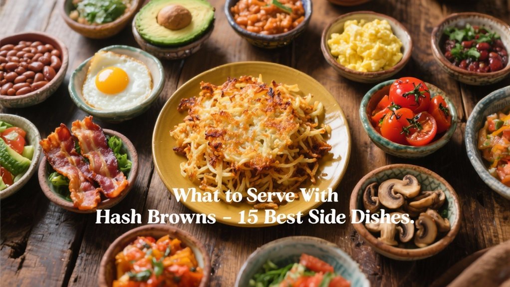 ideal hash brown accompaniments