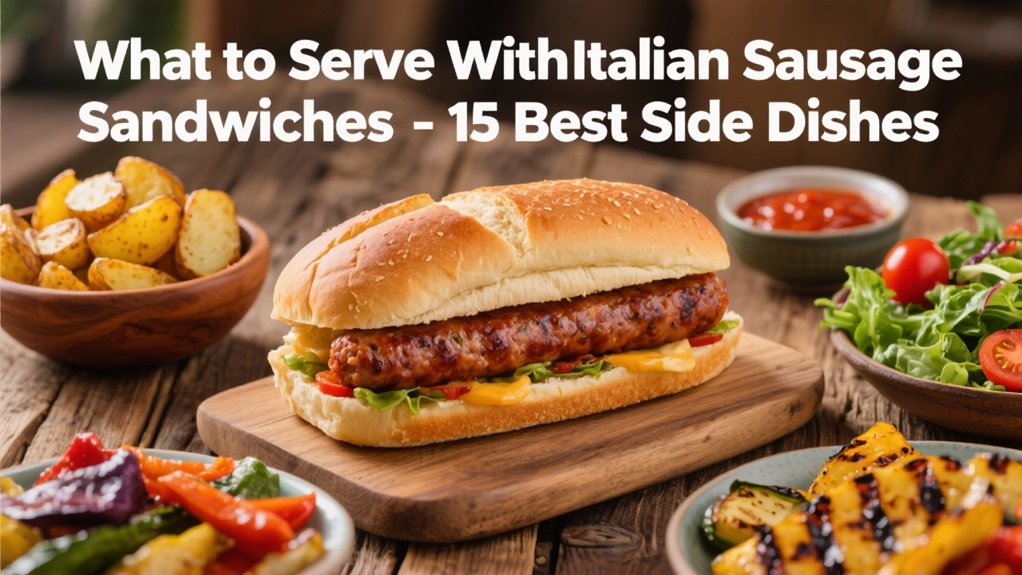 italian sausage sandwich sides