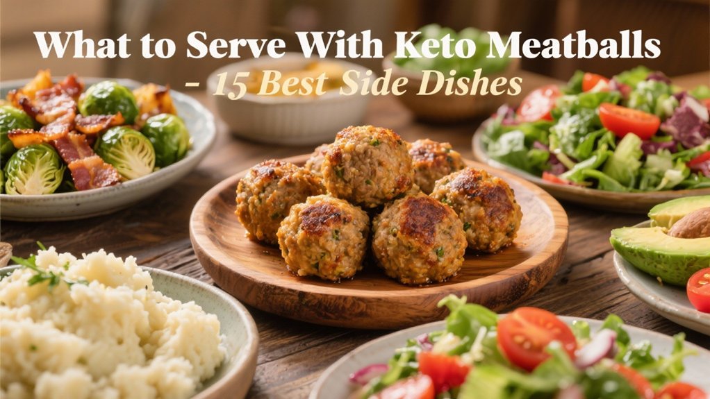 keto meatball side dish ideas