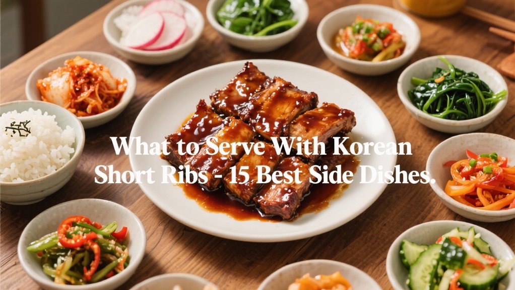 korean short ribs side dishes