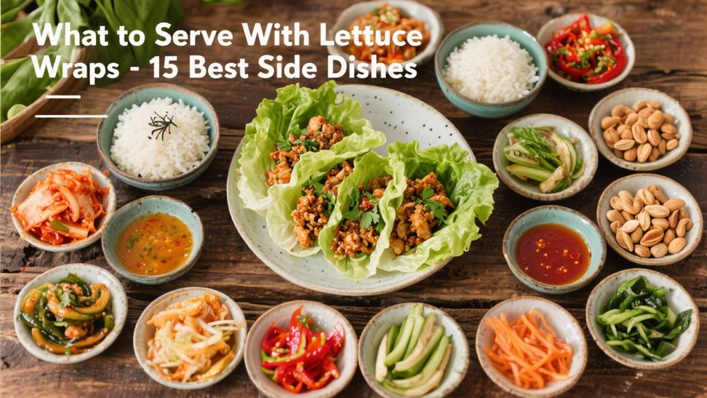 lettuce wraps ideal side dishes