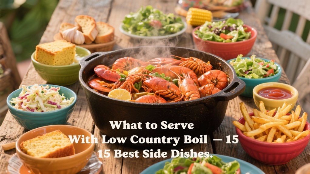 low country boil accompaniments ideas