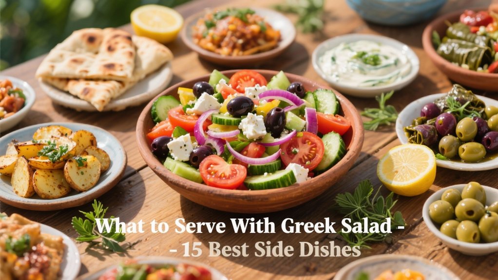 pairing options for greek salad