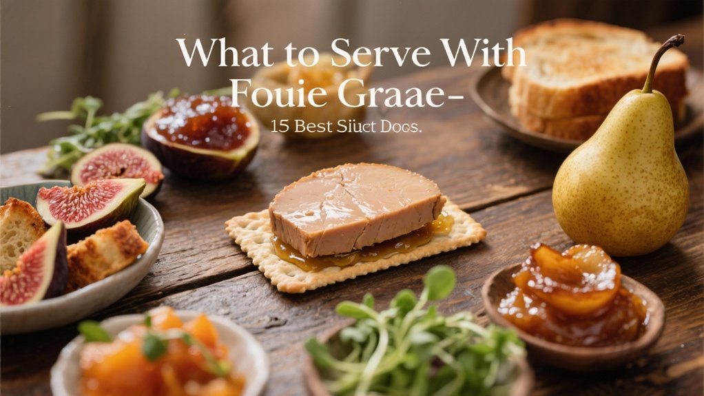 pairing suggestions for foie gras
