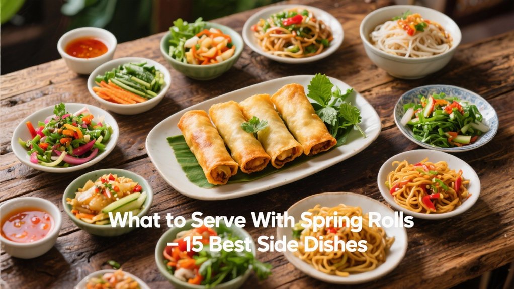 perfect pairings for spring rolls