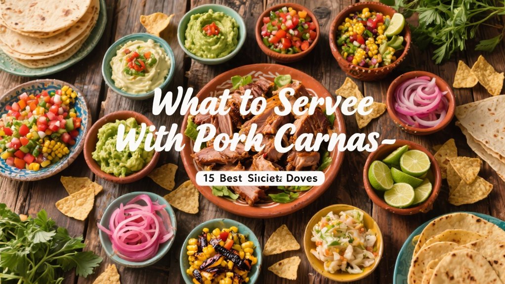 perfect pork carnitas sides