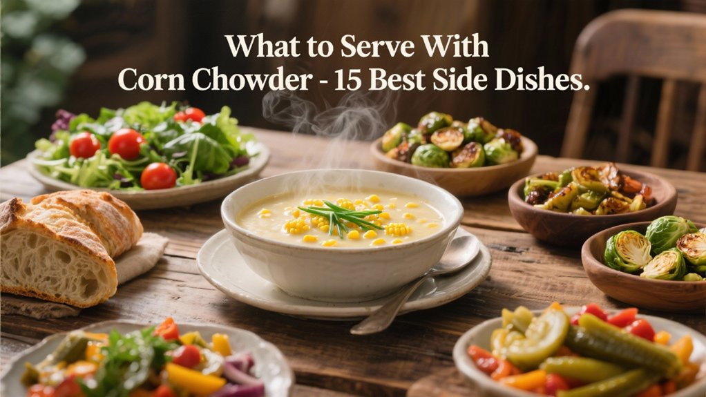 perfect sides for chowder