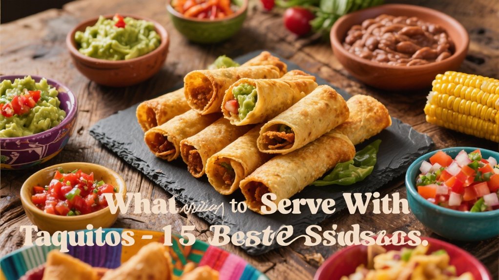 perfect sides for taquitos
