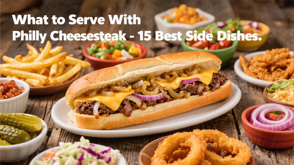 philly cheesesteak side dishes