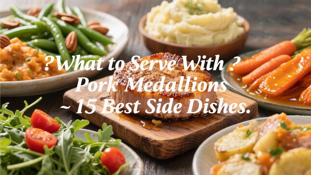 pork medallions side dish ideas