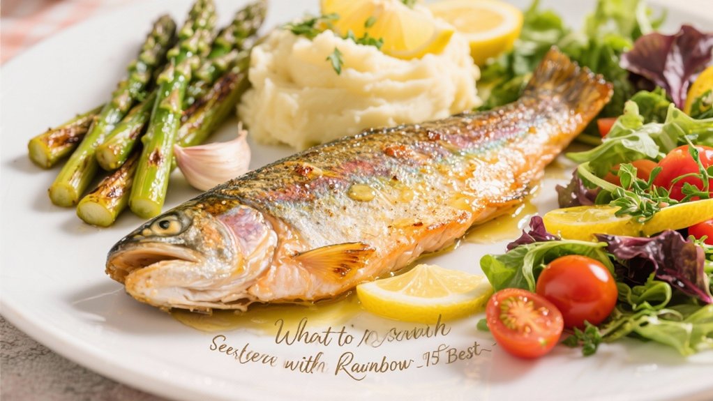 rainbow trout side dishes