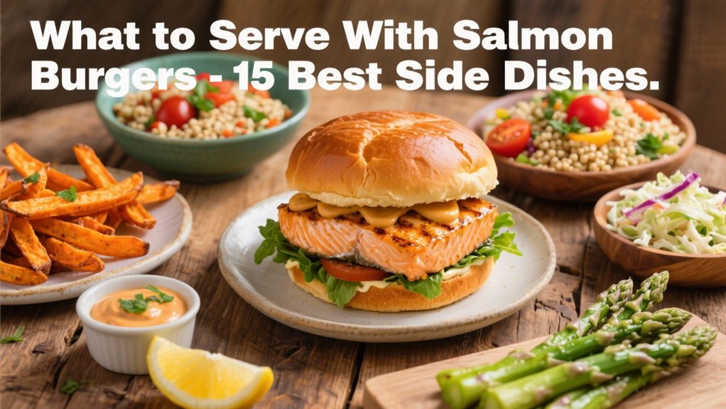 salmon burgers best side dishes