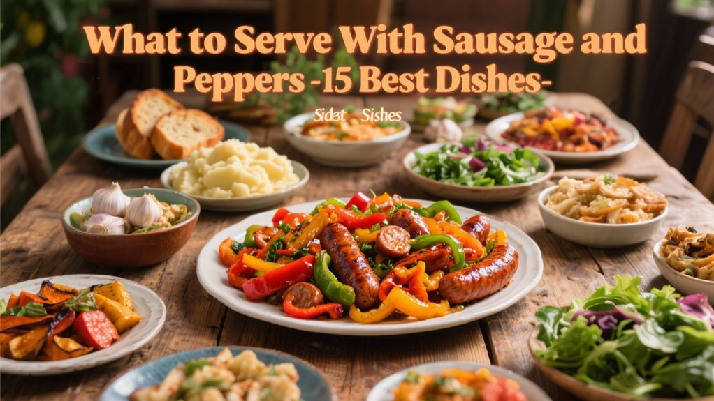 sausage and peppers side dishes