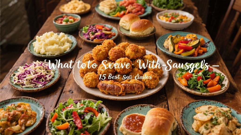 sausage balls side dish ideas
