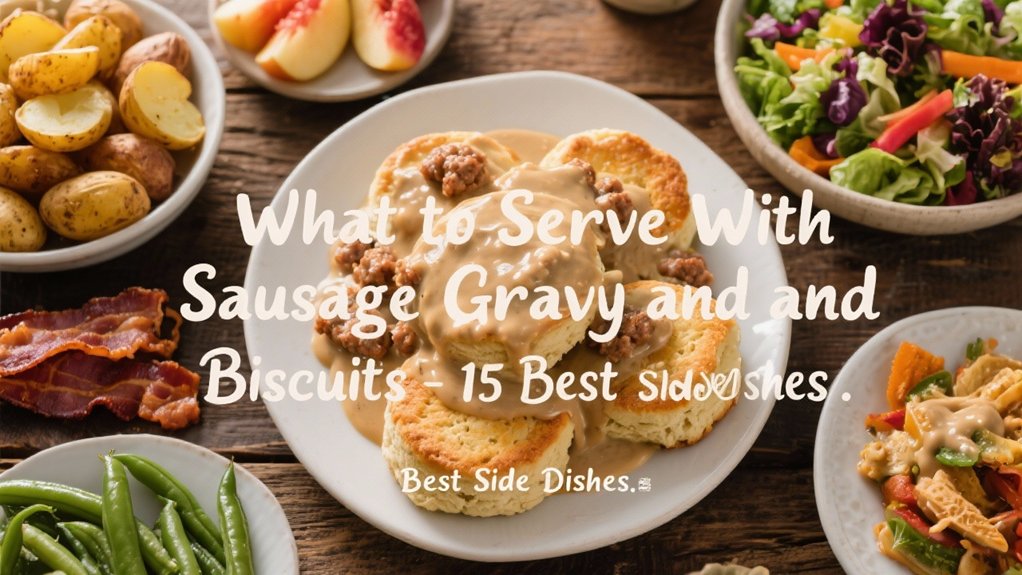 sausage gravy biscuit pairings
