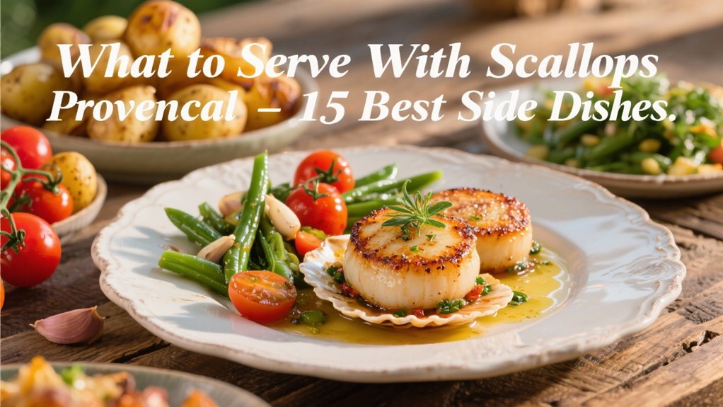 scallops provencal side dish ideas