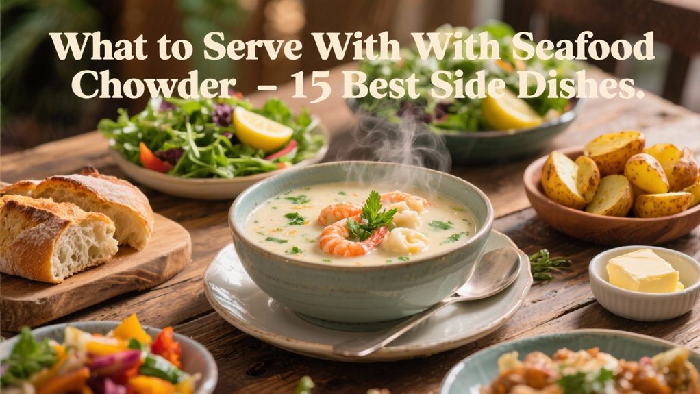 seafood chowder side dish suggestions