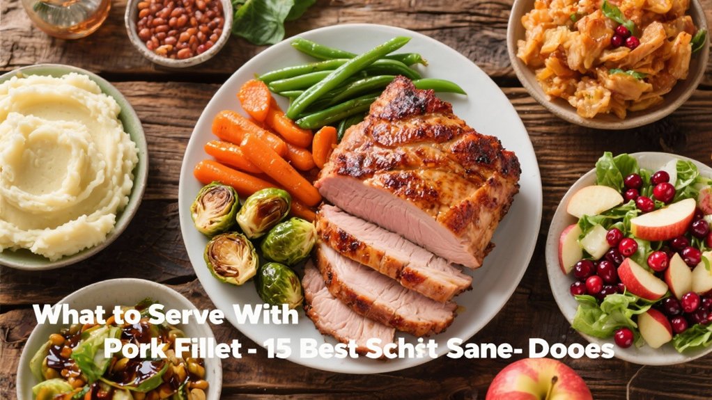 serve pork fillet sides