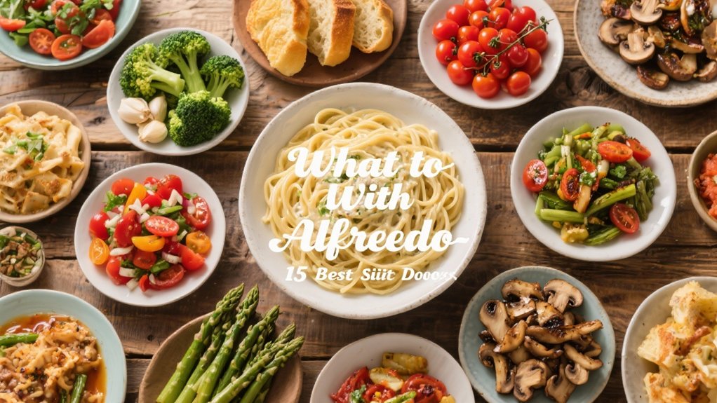 side dishes for alfredo