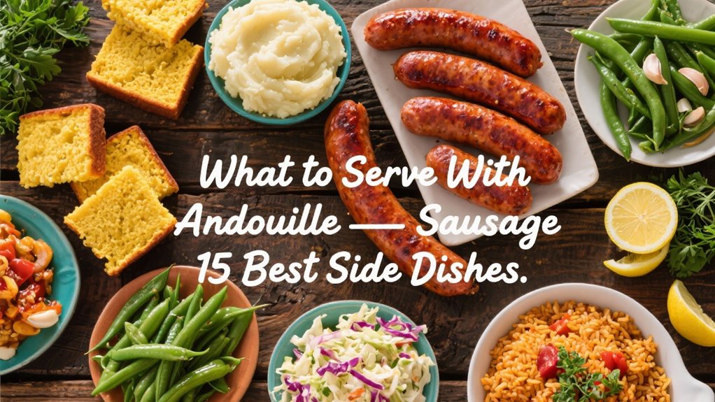 side dishes for andouille sausage