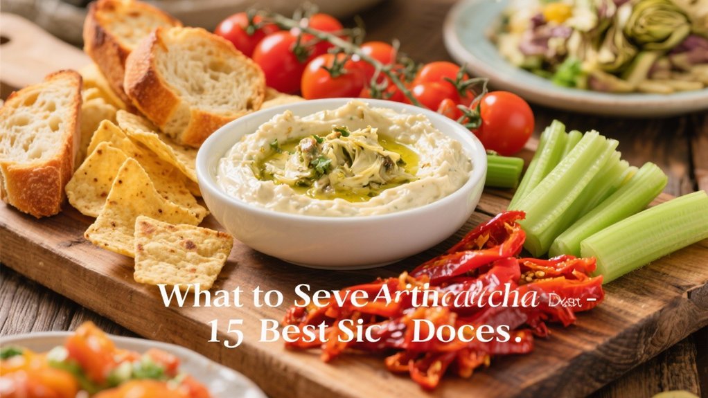 side dishes for artichoke dip